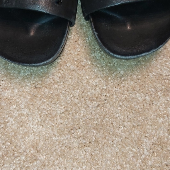 Tory Burch black Nappa leather Brae slide size 7 - Picture 3 of 7